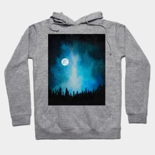 Blue galaxy Hoodie